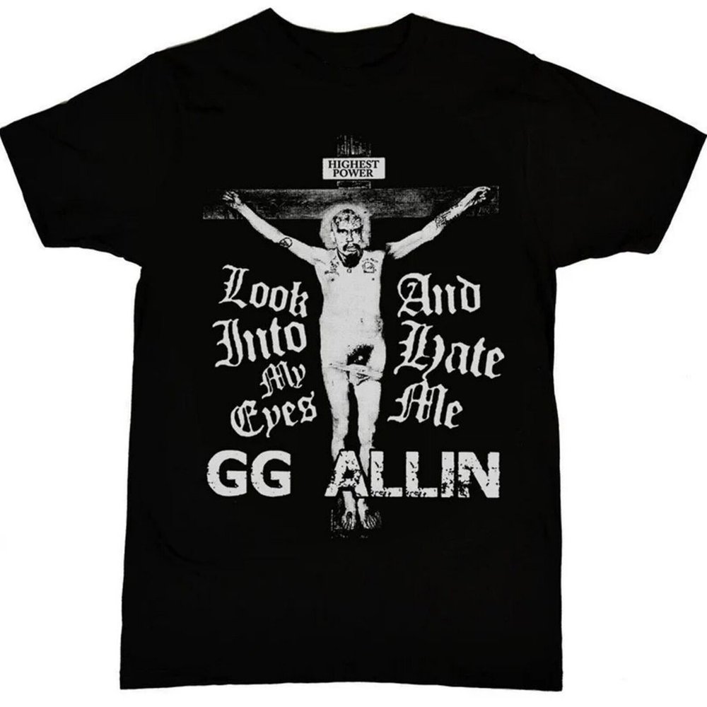 Classic Gg Allin Shirt Cotton Unisex S-234xl T-shirt